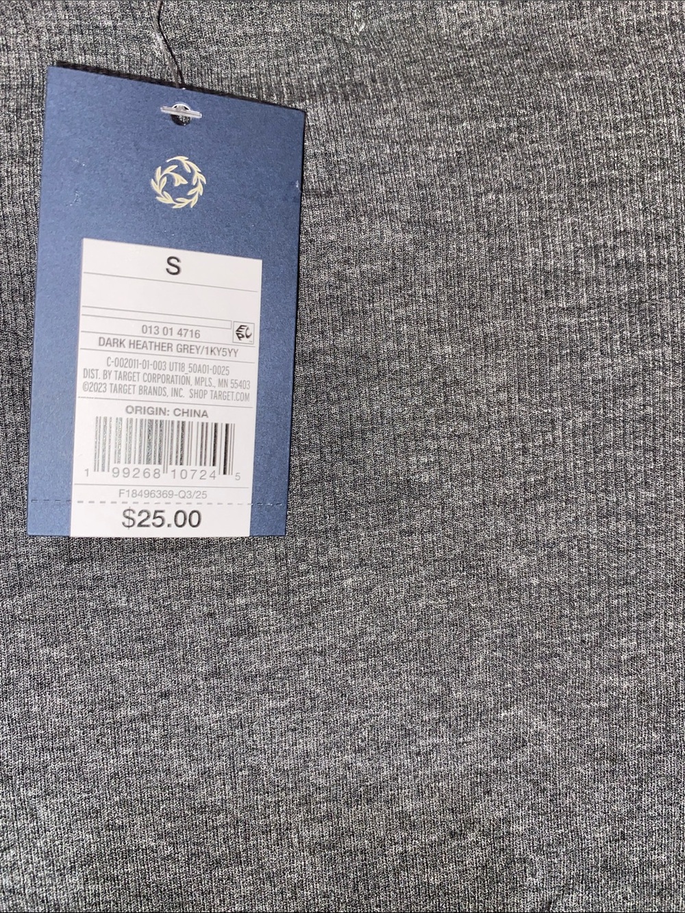 Universal Thread Slim Ribbed Button-Front Cardigan - Gray - Picture 5 of 6